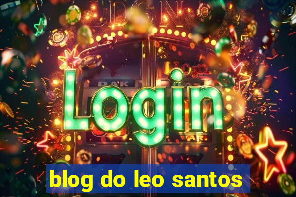 blog do leo santos